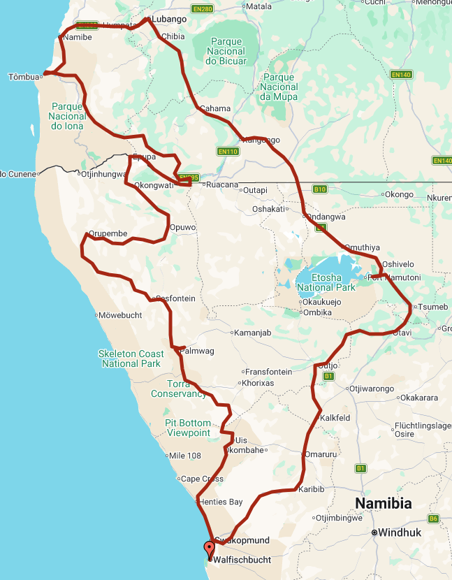 Namibia Angola Tour
