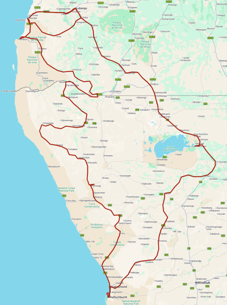 zebrafari Namibia-Angola Tour draft